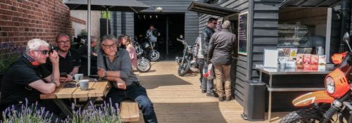 Bahnstormer Cafe, Bikers Welcome, Alton, Hampshire