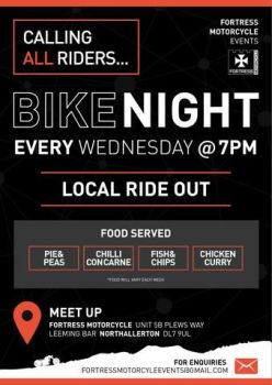 Fortress Motorcycle, Bike Night Wednesday, Northallerton, Yorkshire