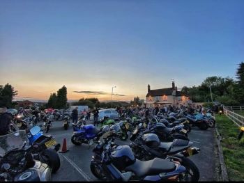 Old Rose And Crown, Bike Night Friday, Worcestershire