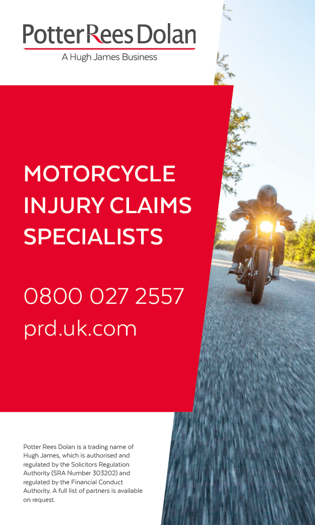 Potter Rees Dolan, Motorcycle Serious Injury Solicitors, Manchester, North