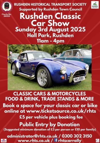 Rushden Classic Car and Bike Show, Northamptonshire