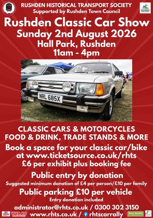 Rushden Classic Car and Bike Show, Northamptonshire