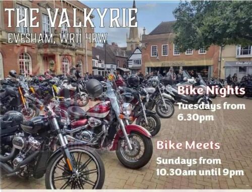Evesham Bike Night, The Valkyrie Bar, Worcestershire