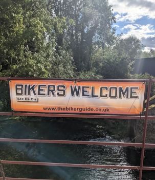 Grumpys Cafe, Bikers Welcome, Earsham, Norfolk,