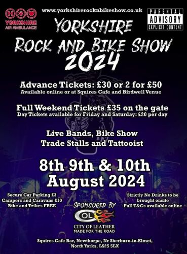 Yorkshire Rock and Bike Show 2022