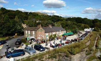 Navigation Inn, Bike Meet, Buxworth, High Peak, Derbyshire