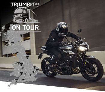 This is your chance to test ride your next Triumph Motorcycle