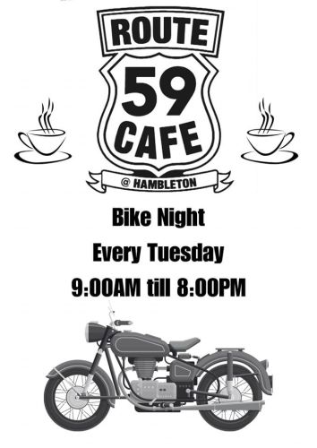 Route 59 Cafe, Tuesday Bike Night