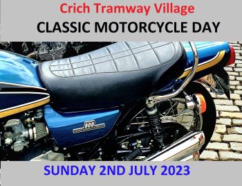 Crich Tramway Village Classic Motorcycle Day, Derbyshire