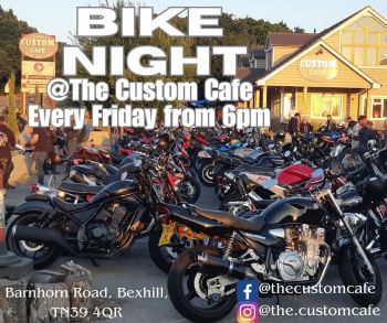 The Custom Cafe, Friday Bike Night