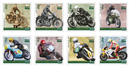 100 years of Manx GP Stamps
