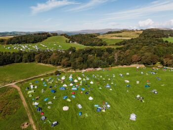 BMF Lucky Cup Rally, Muncaster Castle, Ravenglass, Cumbria, Camping