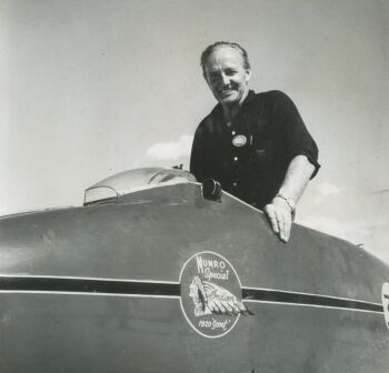 Indian Motorcycle legend Burt Munro inducted into Sturgis Motorcycle Museum