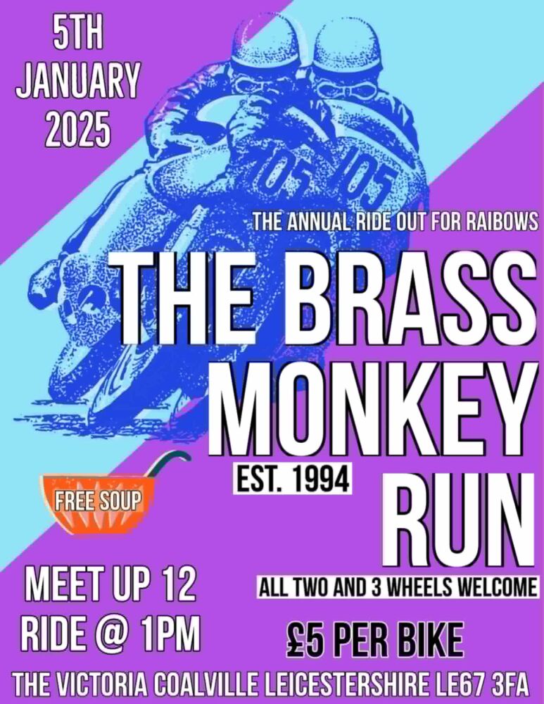 Brass Monkey Run 2024, The Vic Bikers Pub