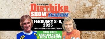 The Classic Dirt Bike Show sponsored by Hagon Shocks