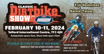 The Classic Dirt Bike Show sponsored by Hagon Shocks