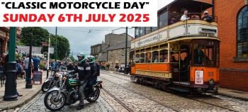 Crich Tramway Village, Classic Motorcycle Day, July 2024