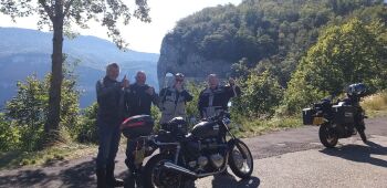 Columbus Motorcycle Tours, France, Route Napoleon, Comb Laval, Gorge du Ve