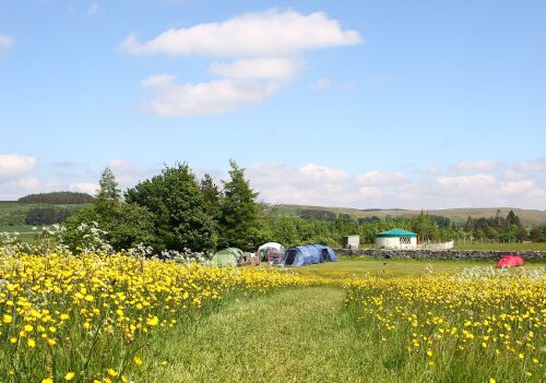 Low Greenside Farm Campsite, Bikers Welcome, Kirkby Stephen, Cumbria