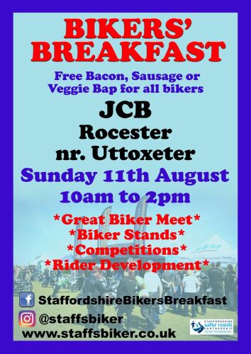 Bikers Breakfast, August 2024