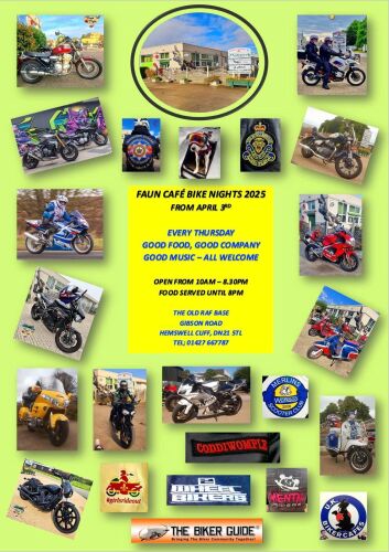 FAUN CAFE BIKE NIGHTS 2024 Thursday