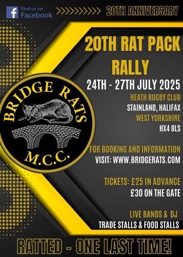 Bridge Rats MCC - 19th Rat Pack Rally