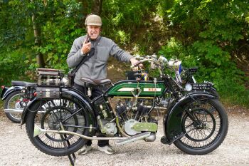 Classic Motorcycle Event - Image by Doug Leman. Best in Show Winner - John