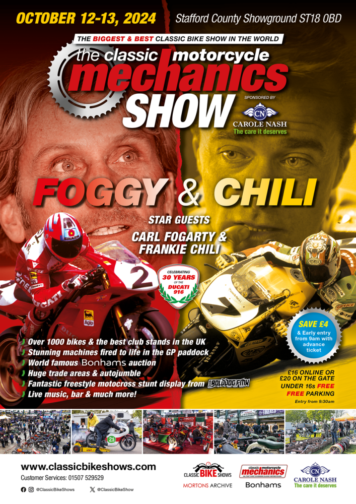 Planet Rock Radio Announced as Media Partner for the Classic Motorcycle Mec