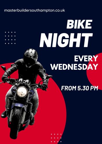The Master Builder, Southampton, Bike meet Wednesday
