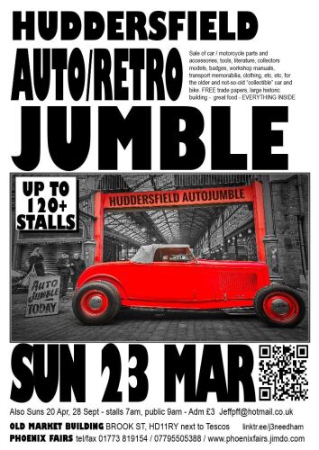 Huddersfield Auto Jumble, March 2025