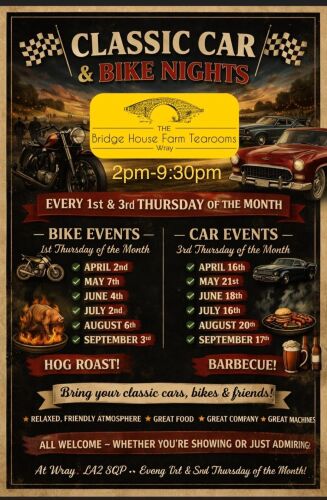 Bridge Motorcycles, Bike Night, last Thursday of every Month, 2025
