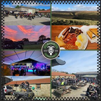 Manor Farm Cafe, Bike Night, Bellerby, North Yorkshire