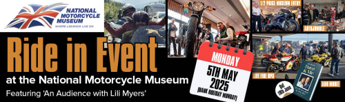 National&nbsp;Motorcycle&nbsp;Museum - Ride in event with Liliana Myers