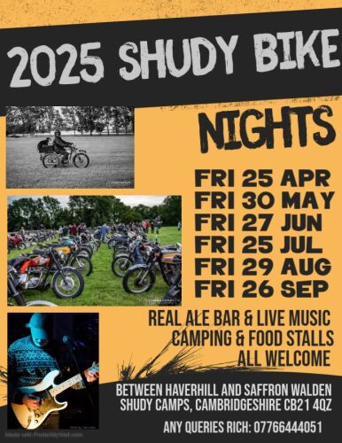 SHUDY CAMPS BIKE MEET
