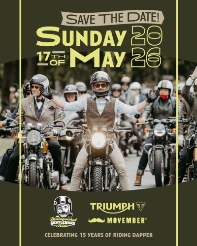 The Distinguished Gentlemans Ride 2026