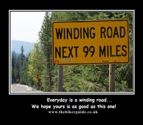 Everyday is a winding road...