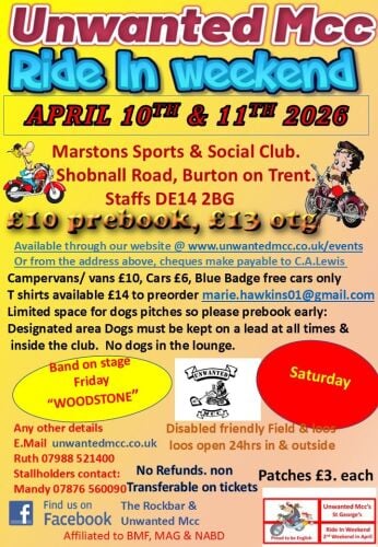 Unwanted MCC Ride In weekend, April 2026 Unwanted MCC Ride In weekend, April 2026