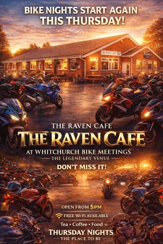 The New Raven Cafe, Thursday Bike Meet