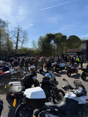Emmas Cafe, Pure Triumph, Milton Keynes, Buckinghamshire