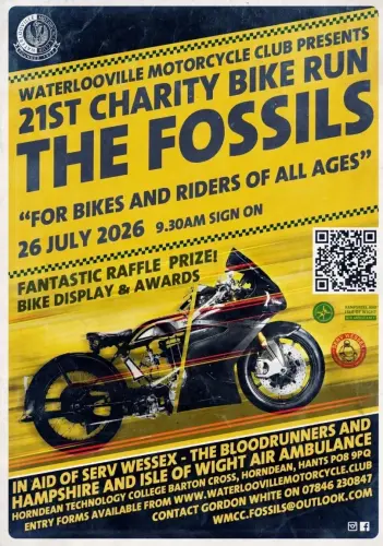 The Fossils Charity Bike Run The Fossils Charity Bike Run