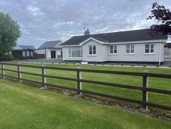 Rose Cottage, Bikers Welcome, Co. Armagh, Northern Ireland,