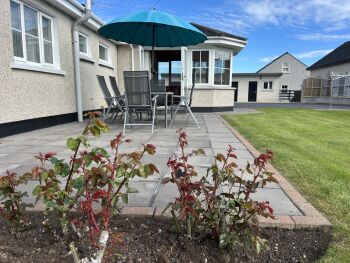 Rose Cottage, Biker Friendly, Co. Armagh, Northern Ireland, patio