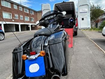 ETS Motorbike Transport, motorcycle collection and delivery, England and Wa ETS Motorbike Transport, motorcycle collection and delivery, England and Wa