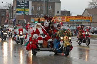 Biker Santa