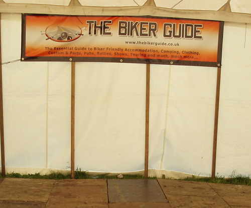 THE BIKER GUIDE banner Rally