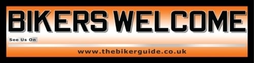 BIKERS WELCOME Banner