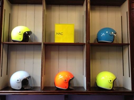 Tucano Urbano Elmet helmets, Italian-designed at Paul Smith