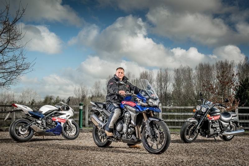 From professional cricketer to fantatical biker - Darren Gough. Credit_Chri