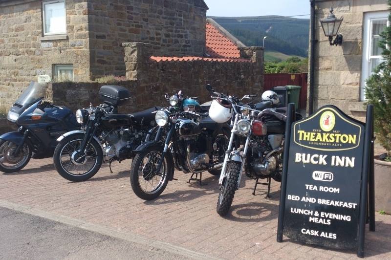 The Buck Inn, Biker Friendly, Bilsdale, North Yorkshire, pub