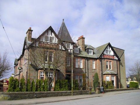 Tayside Hotel, Bikers welcome, Stanley, Perthshire